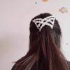 Beaded Hair Combs Women Hair Accessories Pearl Beaded Elastic Hair Claw Hairpin Magic Comb Hairstyle Bun Maker Tool view 2