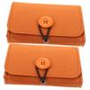 Baluue 4pcs Essential Oil Travel Case Compact Storage Bag Pouch Portable Essential Oil Organizer for Daily Use and Travel view 4