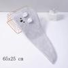 EAGLCQA Coral Fleece Dry Hair Cap Girl Washing Hair Super Absorbent Wiping Hair Towel Household Women Shower Cap(E) (D 1) view 2