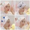 EAGLCQA Coral Fleece Dry Hair Cap Girl Washing Hair Super Absorbent Wiping Hair Towel Household Women Shower Cap(E) (D 1) view 3