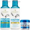 Biotin Shampoo and Conditioner Set with Castor Oil and Biotin Hair Mask view 1