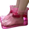 1 Pair Foot Soaker Shoes, Portable Thermal Plastic Foot Basin for Soaking Feet(Rose) view 1