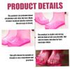1 Pair Foot Soaker Shoes, Portable Thermal Plastic Foot Basin for Soaking Feet(Rose) view 3