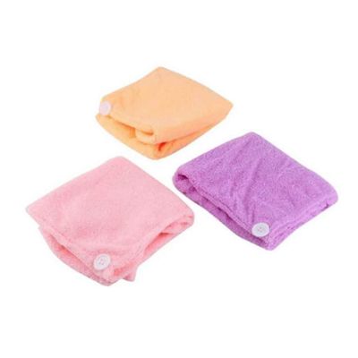 EAGLCQA Microfibre After Shower Hair Drying Wrap Womens Girls Lady's Towel Quick Dry Hair Hat Cap Turban Wrap Bathing Tools(White-Dinosaur Doodle4) (D One Size)
