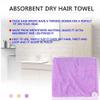 EAGLCQA Microfibre After Shower Hair Drying Wrap Womens Girls Lady's Towel Quick Dry Hair Hat Cap Turban Wrap Bathing Tools(White-Dinosaur Doodle4) (D One Size) view 2