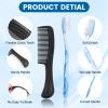 100 Sets Personal Hygiene Kit Basic Toiletry Kits Homeless Supplies Bulk for Travel,Include 100 Toothbrush, 100 Toothpaste, 100 Comb, 100 Bath Soap, 100 Shampoo,100 BodyWash, 500Floss Picks view 3