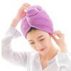 EAGLCQA 1pcs Microfibre After Shower Hair Drying Wrap Womens Girls Lady's Towel Quick Dry Hair Hat Cap Turban Wrap Bathing Tools(Blue) (Orange) view 2