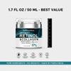 Purelyindia Retinol Face Cream 5% | Anti-Aging Moisturizer with Collagen & Hyaluronic Acid for Deep Wrinkles, Fine Lines & Dark Spots | Day & Night Hydrating Skin Care for Women & Men, 1.85 fl oz view 2