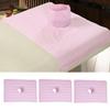 ciciTree 3pcs Pink Beauty Salon SPA Massage Table Bed Face Hole Towel Pad Sheet Cover 80x50cm view 3