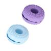 2pcs Makeup Brushes Cleansing Bowl Cute Shaped Soft Silicone Cosmetic Brushes Washing Tool Blue Purple view 3