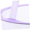 CHILDWEET Mesh Makeup Puff Drying Basket Ventilated Hanging Rack for Brushes Sponges Compact Storage for Fast Drying Cosmetics Beauty Tools Purple view 3