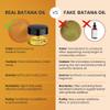 Batana Oil from Honduras - 100% Pure Raw Batana Oil - for Hair Growth, 100% Natural, Pure, Prevent Hair Loss and Enhances Hair Thickness in Men & Women (2 oz) view 2