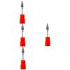 Ipetboom 4pcs Professional Nail Drill Bit Set for Nails Drill Bit Set Tips Manicure Supplies Metal view 1