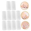 FOMIYES 5pairs Flexible Toe Protectors Anti-friction Finger Sleeves Breathable Sebs Material Comfortable for Daily Use High Heels and Sports Activities view 2