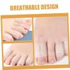 FOMIYES 5pairs Flexible Toe Protectors Anti-friction Finger Sleeves Breathable Sebs Material Comfortable for Daily Use High Heels and Sports Activities view 4