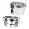 NOLITOY 2pcs Wax Melting Machine Inner Pot Durable Wax Warmer Dish for Easy Hair Removal Compatible Metal Construction Simple to Clean and Replace view 1