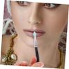 Didiseaon 5pcs Professional Eyeshadow Makeup Brush Silicone Lip Brush for Blending Compact Lightweight for Travel Daily Use view 3