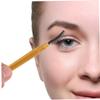 FOMIYES 8pcs Silicone Lash Brush Portable Eye Makeup Tools Protective Cover for Travel for Separating Eyelashes and Applying Mascara view 2