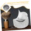 Didiseaon Marbled Shaving Bowl Deep Soap Container for Men Skin Care Shaving Bowl Soap Bubbles Delicate Porcelain Compact for Home Travel view 2