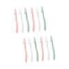 FOMIYES 12pcs Facial Hair Remover for Women Eyebrow Shaver Portable Eyebrow Trimmer Detailing Razor Beauty Tool view 1