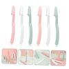 FOMIYES 12pcs Facial Hair Remover for Women Eyebrow Shaver Portable Eyebrow Trimmer Detailing Razor Beauty Tool view 2