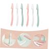FOMIYES 12pcs Facial Hair Remover for Women Eyebrow Shaver Portable Eyebrow Trimmer Detailing Razor Beauty Tool view 3