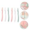FOMIYES 12pcs Facial Hair Remover for Women Eyebrow Shaver Portable Eyebrow Trimmer Detailing Razor Beauty Tool view 4
