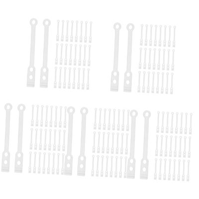 Didiseaon 175pcs Hair Curling Tools Perm Rod Elastic Bands for Women Curling Perm Rod Elastic Bands for Long Hair