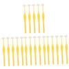 Ipetboom 4sets Plastic Eyebrow Razor for Women Stainless Steel Trimmers Set Safe Gentle Facial Hair Removal Tool Compact Portable Eyebrow Shaver Trimmer Kit 5pcs*4 Random Color view 1