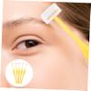 Ipetboom 4sets Plastic Eyebrow Razor for Women Stainless Steel Trimmers Set Safe Gentle Facial Hair Removal Tool Compact Portable Eyebrow Shaver Trimmer Kit 5pcs*4 Random Color view 2