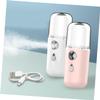 FRCOLOR USB Charged Mini Handheld Beauty Instrument Face Humidifier Water Replenishment Portable Nano Facial Mister for Women Random Style view 2