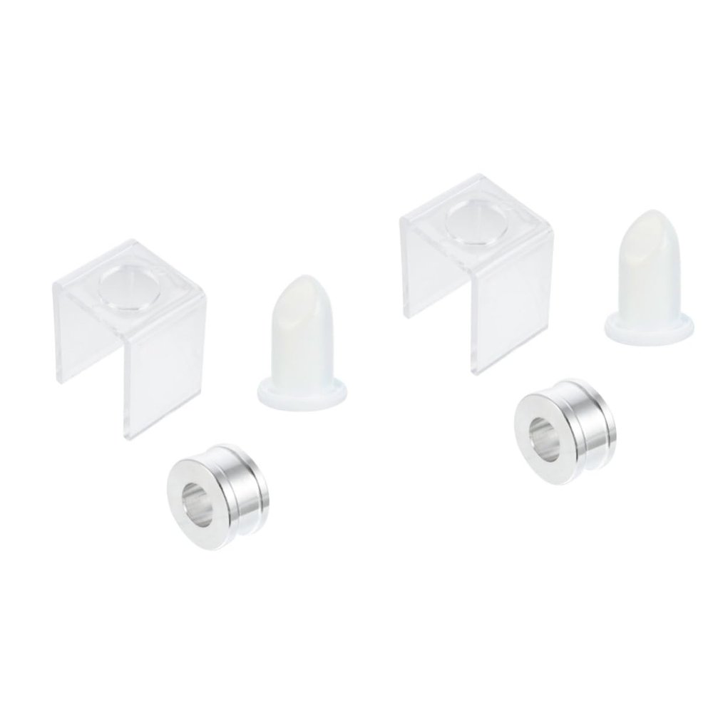 Baluue 4sets Lipstick Mold Lip Balm Making Molds Stand for Fun Family Projects and Easy Homemade Lipstick