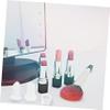Baluue 4sets Lipstick Mold Lip Balm Making Molds Stand for Fun Family Projects and Easy Homemade Lipstick view 4