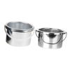 Didiseaon 2pcs Wax Warmer Inner Pans for Hair Removal Metal Wax Melting Dish Compatible and Easy to Clean Essential Accessory for Home and Salon Use view 1
