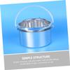 Didiseaon 2pcs Wax Warmer Inner Pans for Hair Removal Metal Wax Melting Dish Compatible and Easy to Clean Essential Accessory for Home and Salon Use view 2