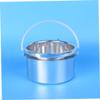 Didiseaon 2pcs Wax Warmer Inner Pans for Hair Removal Metal Wax Melting Dish Compatible and Easy to Clean Essential Accessory for Home and Salon Use view 4