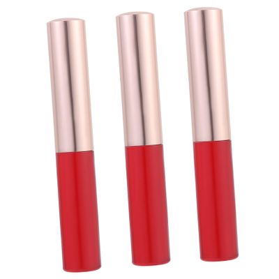 FOMIYES 3pcs Lip Brushes Portable Lipstick Applicator Wands Makeup Brush for Lip Gloss Concealer and Eye Shadow Soft Tip for Women Makeup Essentials