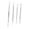 MERRYHAPY 4pcs Nail Art Tool Practical Nail Cleaning Tools for Cuticle Care Ergonomic Design for Easy Use for Home and view 1
