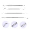 MERRYHAPY 4pcs Nail Art Tool Practical Nail Cleaning Tools for Cuticle Care Ergonomic Design for Easy Use for Home and view 2