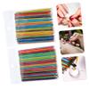 HAKIDZEL 2packs Double-sided Nail Cleaning Rods Cuticle Remover Sticks for Manicure and Pedicure Durable and Practical view 4