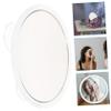 Baluue 10times Practical Portable Makeup Mirror with Suction Cups Magnification for Daily Use Lightweight Travel Accessory for Women and Professionals for Makeup Application and Grooming view 3