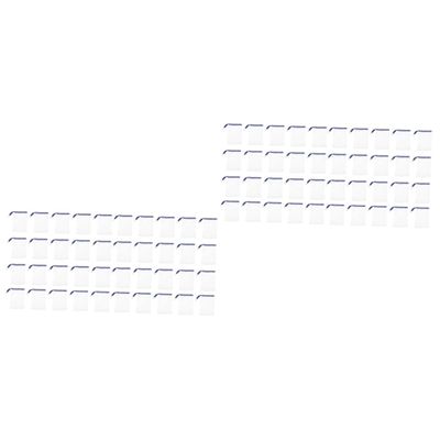 Baluue 40pcs Soap Foaming Net Pouches for Shower Drawstring Design Quick Drying Cleansing Bathing Bags for Exfoliating and Storage of Soap Bars