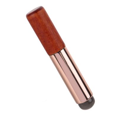 FOMIYES Portable Lip Brush Applicator with Cover for Women Silicone Lip Makeup Tool for Lipstick and Concealer Lightweight and Travel-friendly Design