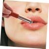 FOMIYES Portable Lip Brush Applicator with Cover for Women Silicone Lip Makeup Tool for Lipstick and Concealer Lightweight and Travel-friendly Design view 2