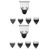 Ipetboom 2pcs Electric Beard Shaver Replacement Clipper Guide Combs - Electric Metal Accessory for Hair Trimming Salon Use view 1
