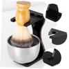 Ipetboom 2pcs Shaving Brush Stand for Men Beard Grooming Brush Holder Razor Stand Desktop view 2