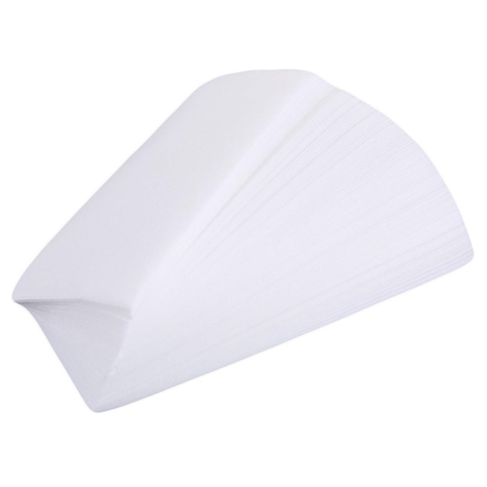 FOMIYES 200pcs Hair Removal Paper Bikini Area Body Strips Soft Waxing Paper for Women Men Eyebrow Facial Body