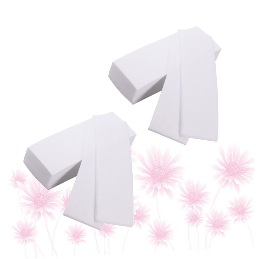 FOMIYES Non-woven Hair Removal Paper Thick Depilatory Wax for Facial Body Hair Removal Strong Adhesive Soft Flexible Easy to Use Pack