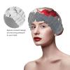 Cartoon Santa Claus Print Double Layers Shower Cap Bathing Shower Caps Ladies Men Shower Caps Salon Home Use view 4