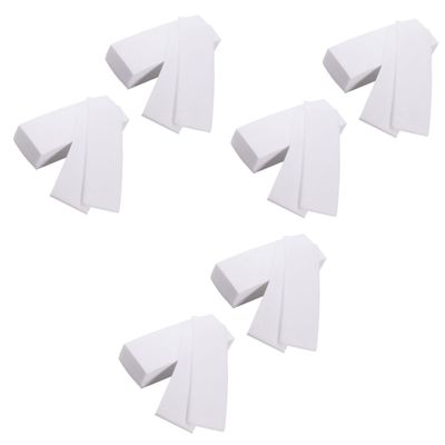 FOMIYES 6packs Non-woven Depilatory Wax Paper Hair Removal Pads for Women Facial Body Hair Unbleached Thickened Skin-friendly